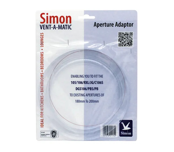 Aperture adaptor, Vent-a-matic